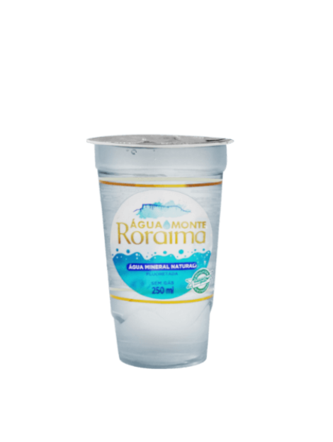 copo agua 250ml Água Monte Roraima600